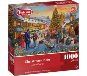 FALCON Puzzle Vánoční veselí / 1000 dílků
