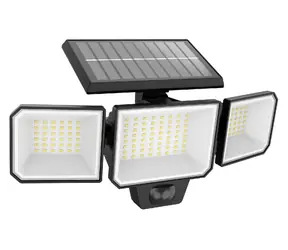Philips Nysil černá / LED venkovní nástěnné solární svítidlo s pohybovým čidlem / IP65 / 8,7 W / 5000K