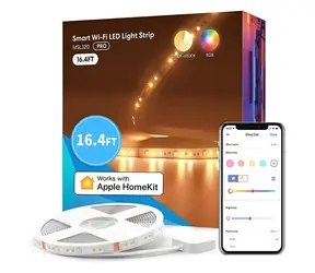 Meross MSL320PHK / LED pásek / RGBWW / 5 m / Wi-Fi / HomeKit, Alexa, Google Home
