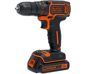 Black&Decker BDCDC18-QW / Aku vrtačka / 18V / 1x 1,5 Ah / 10mm sklíčidlo / 650 ot-min / 30 Nm