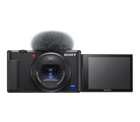 Sony ZV-1 / Kompaktní fotoaparát pro vlogování / Vyklopný LCD displej / Směrový mikrofon