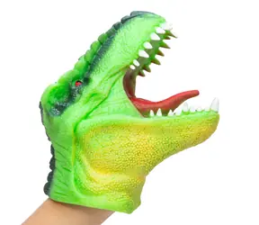 SCHYLLING Maňásek na ruku Dinosaurus zelený / od 3 let