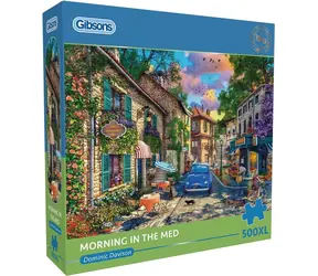 GIBSONS Puzzle Ráno ve Středomoří XL / 500 dílků