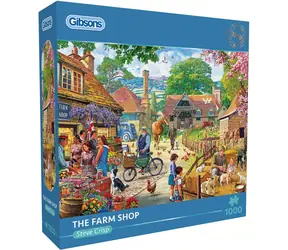 GIBSONS Puzzle Farmářský trh / 1000 dílků