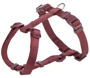 Trixie H-Postroj PREMIUM sangria / Postroj pro psy / S-M / 42-60 cm / 15 mm