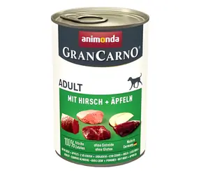 Animonda GranCarno Adult / Konzerva pro psy / jelení, jablko / 400 g