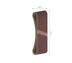 BOSCH X440 / Brusný pás na dřevo / Zrnitost P100 / 60 × 400 mm / 3 ks