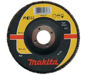 Makita Lamelový brusný kotouč / 125 mm / P60 / otvor 22,2 mm