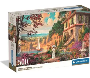 CLEMENTONI Puzzle Viktoriánská promenáda / 500 dílků / od 14 let