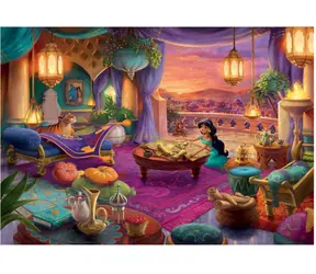 CLEMENTONI Puzzle Disney Princezny: Jasmína / 500 dílků / od 14 let