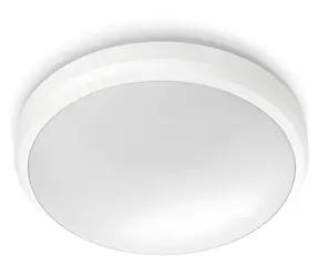 Philips Doris 6W bílá / Venkovní LED svítidlo / 600 lm / 4000K / IP54 / 22 cm