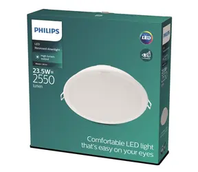 Philips Meson 23,5W 4000K bílá / LED podhledové svítidlo / 2550lm / IP20