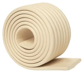 SIPO Ochranná pěnová páska na hrany krémová / 2 m / šířka 75 mm / tloušťka 8 mm / vč. lepicí pásky 3M
