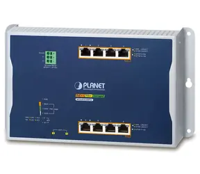 Planet WGS-4215-8HP2S / Switch / L4 / 8x 1Gb / 2x 1Gb SFP / PoE 802.3at/bt 360W / -40 až 75 °C / IP30 / fanless