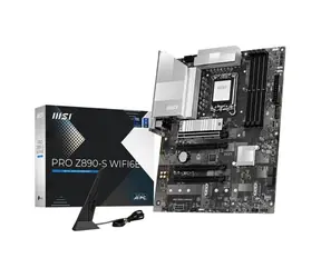MSI PRO Z890-S WIFI6E / Základní deska / Z890 / LGA 1851 / 4x DDR5 / 2,5GLAN / ATX