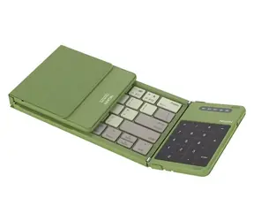 Nillkin Cube zelená / Skládací klávesnice / Bluetooth / Touchpad / Numerická klávesnice