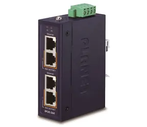 Planet IPOE-260 / Průmyslový PoE injektor / IEEE 802.3at / 36/72W / DIN / IP30 / -40~75°C