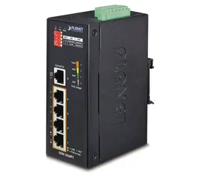 Planet ISW-504PT / Switch průmyslový / 5x RJ-45 / PoE+ 802.3af/at 120W / VLAN / -40 až 75 °C