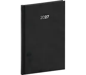 NOTIQUE Balakon 2027 černý / Týdenní diář / A5 / 15 × 21 cm