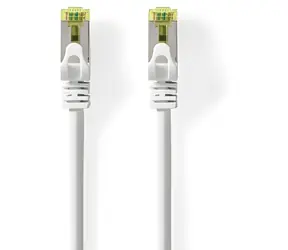 Nedis CAT7 S/FTP bílá / Síťový kabel / RJ45 - RJ45 / 1 m / LSZH