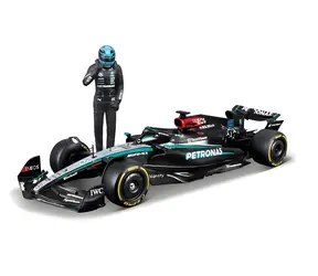 BBURAGO Model Mercedes-AMG Petronas W15 (2024) #63 George Russell / 1:24 / s figurkou jezdce / od 14 let
