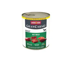 ANIMONDA Konzerva GranCarno Adult zvěřina 800 g / Pro psy / Bez obilovin a konzervantů