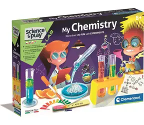 CLEMENTONI Science&Play Laboratoř: Moje chemie / Experimentální souprava / 170+ pokusů