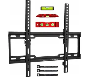 Maclean MC-412 / Nástěnný držák pro TV / 32-70" / VESA 100x200 - 400x400 / nosnost 45 kg
