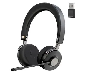 WELL Mairdi MRD-892BTD / Bezdrátová sluchátka s mikrofonem / Bluetooth / ENC / USB-C nabíjení