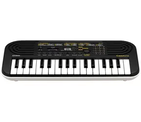 Casio SA-51 černá / Dětské klávesy / 32 kláves / 100 rejstříků / LCD displej / baterie AA