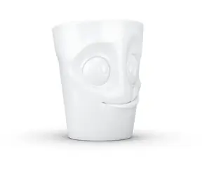 Fiftyeight Lecker bílá / Hrnek / 350 ml / porcelán