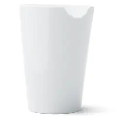FIFTYEIGHT Becher mit Biss bílý / Hrnek