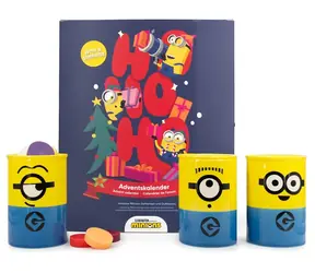 Minions Adventní kalendář s vonnou lampou / Adventní kalendář / Čajová svíčka + 24× vonný vosk