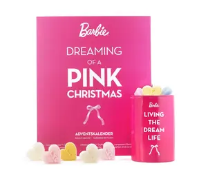 Barbie Adventní kalendář s aromalampou / Adventní kalendář / aromalampa / 24 x vonný vosk