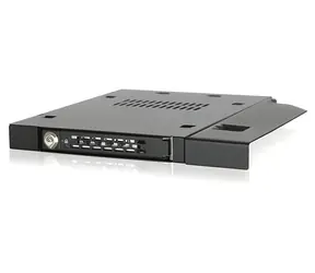 ICY Dock MB411SKO-B černá / Rámeček pro 2,5" SATA/SAS HDD-SSD / do Slim ODD/FDD pozice / Hot-Swap