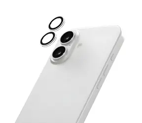 LAUT Prime Glass Camera Ring iPhone 17 čirá