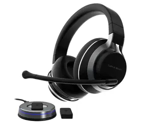 Turtle Beach STEALTH PRO černá / Herní sluchátka / PS5, PS4 / ANC / Bluetooth 5.1 / mikrofon