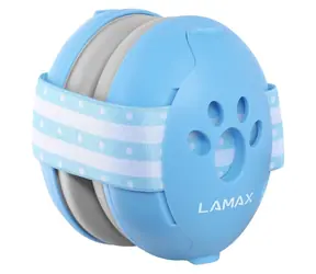 LAMAX BabyMuffs1 modrá / Chrániče sluchu pro děti