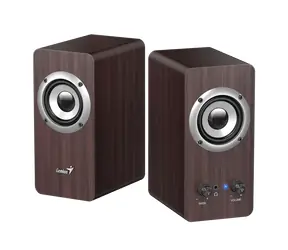 Genius SP-HF400 tmavé dřevo / Repro 2.0 / 10W / 3,5mm jack