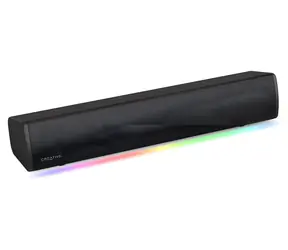 Creative Labs Soundbar GS3 černá / Soundbar / RGB / 24W / Bluetooth 5.4 / USB-C / AUX