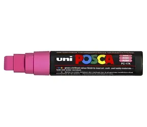 POSCA PC-17K růžová / Akrylový popisovač / hrot dláto / šířka stopy 15 mm
