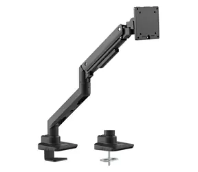 Equip monitorové rameno s plynovou pružinou černá / Monitorové rameno / do 49" / nosnost 20 kg / VESA 75-100 / 360°