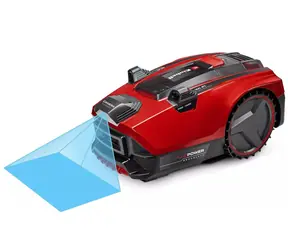 Einhell FREELEXO CAM PLUS 600 stříbrná/černá/červená / Robotická sekačka / 18V / do 600 m2 / Wi-Fi