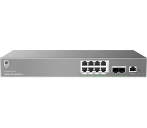 Grandstream GWN7801P Pro / Switch / Managed L2++ / 8x RJ45 1Gb / PoE+ 120W / 2x SFP 2,5G