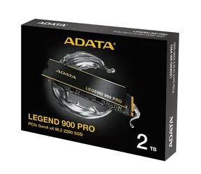 ADATA LEGEND 900 PRO 2TB / SSD / M.2 2280 / PCIe Gen4x4 / čtení: 7400MB/s / zápis: 6500MB/s / chladič / 5R