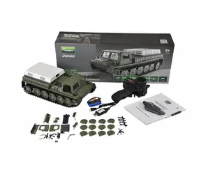 AMEWI RC pancéř GAZ-T1 olivově zelená/bílá / 1:16 / RTR / věk: 8+ / 2.4GHz / 500mAh Li-Ion