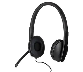 Lenovo headset s mikrofonem černá / Headset / Přes hlavu / USB-C / Drátový