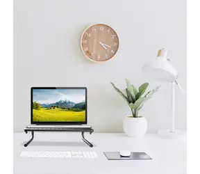 Maclean MC-948 černá / Stojan pod monitor a notebook / 13-32" / nosnost 20 kg / volně stojící