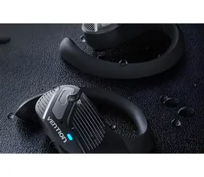 Vention OpenBeat BT 5.4 černá / Bezdrátová sluchátka / do uší / Bluetooth 5.4 / nabíjecí pouzdro