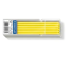 STAEDTLER Lumocolor náhradní tuha žlutá / 3 mm / 70 mm / 12 ks